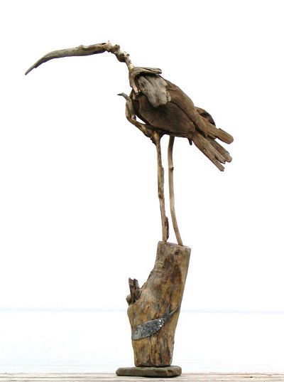 Bird with Fish VIII