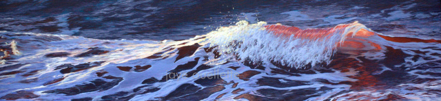 Wave12, 14" x 60".     SOLD   